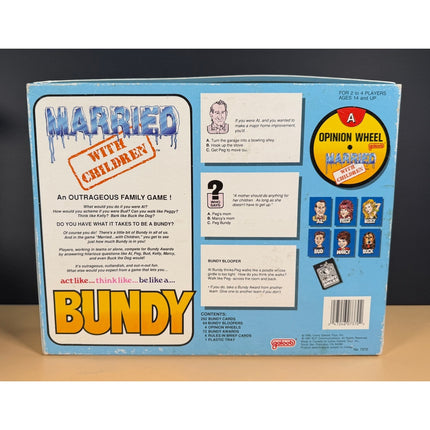 Married with Children Be Like a Bundy Board Game Galoob Complete