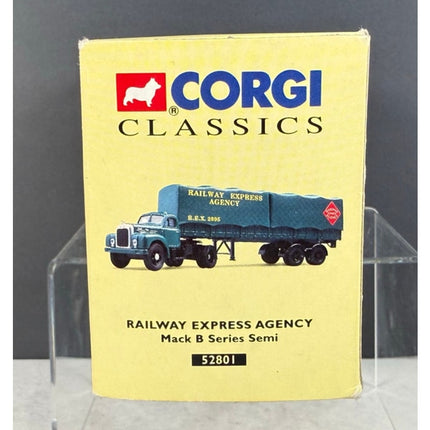 Corgi Classics Railway Express Agency Mack B Series Semi Truck #52801 – NIB