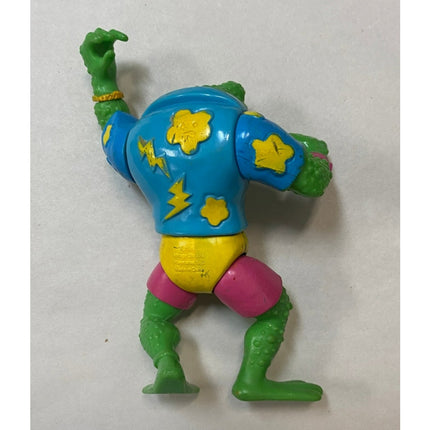 1989 TMNT Genghis Frog Teenage Mutant Ninja Turtles Vintage Action Figure