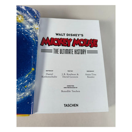 Mickey Mouse The Ultimate History Hardcover Book Walt Disney Collector Edition
