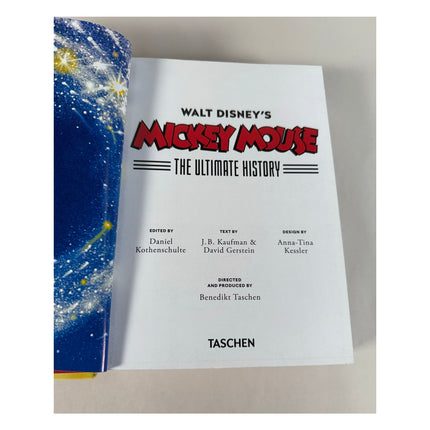 Mickey Mouse: The Ultimate History Hardcover Book Walt Disney Collector Edition