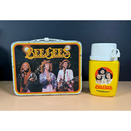 Bee Gees 1978 Vintage Metal Lunchbox with Thermos Collectible