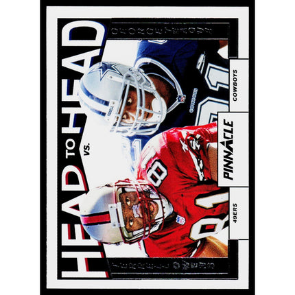 George Teague / Terrell Owens 2024 Panini Encore Head to Head #8