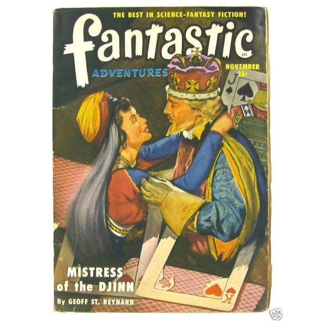 FANTASTIC ADVENTURES – November 1950 – Ziff-Davis – Pulp Magazine