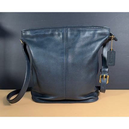 Coach Legacy Soft Black Leather Crossbody Shoulder Bag 0309-201 Vintage