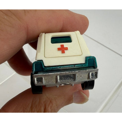 Hot Wheels Redline Heavyweights Ambulance 1970-72 Green HK Original Owner