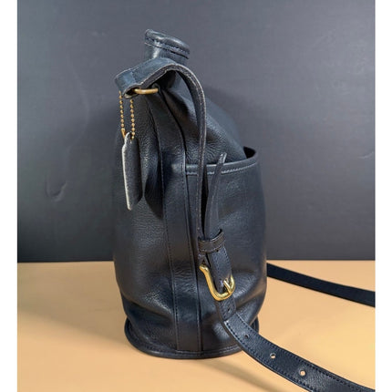 Coach Legacy Soft Black Leather Crossbody Shoulder Bag 0309-201 Vintage