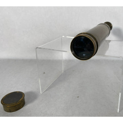 Vintage Brass Spyglass Telescope — As Is