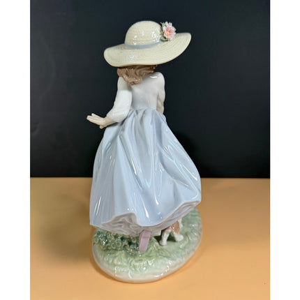 Lladro Privilege Puppy Parade #6784 Porcelain Figurine with Box
