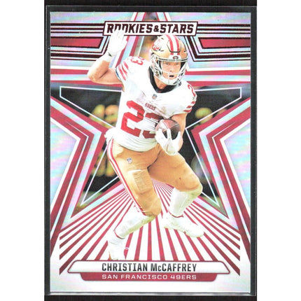 Christian McCaffrey 2024 Panini Rookies & Stars #85 San Francisco 49ers