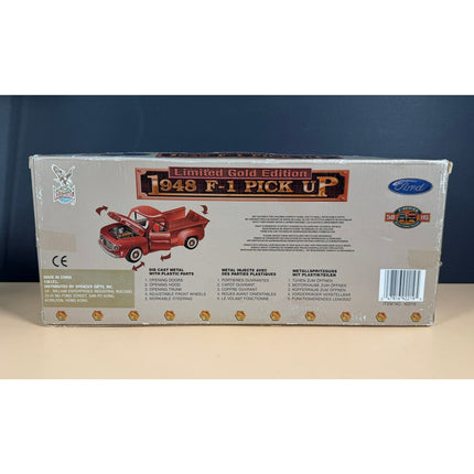 Road Legends 1948 Ford F-1 Pick-Up 1:18 Scale Diecast Model Car OB 10"