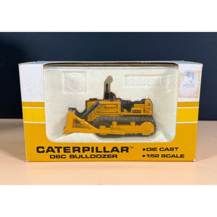 Shinsei Caterpillar D6C Bulldozer #13 1:52 Scale Diecast Model Toy OB