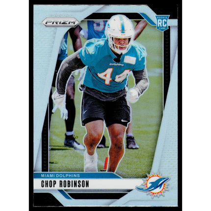 Chop Robinson 2024 Panini Prizm Silver #319 RC Miami Dolphins