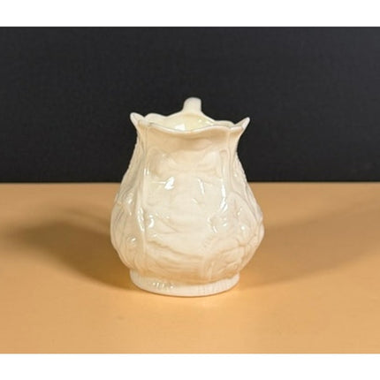 Vintage Belleek Porcelain Creamer 3" Ireland
