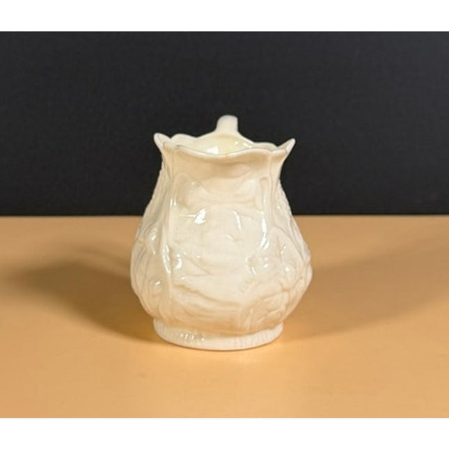 Vintage Belleek Porcelain Creamer 3" Ireland