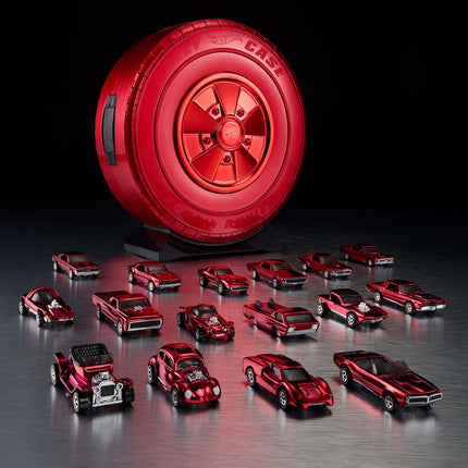 Mattel 80th Anniversary Hot Wheels Original 16 Rally Case Set RLC Exclusive PRESALE