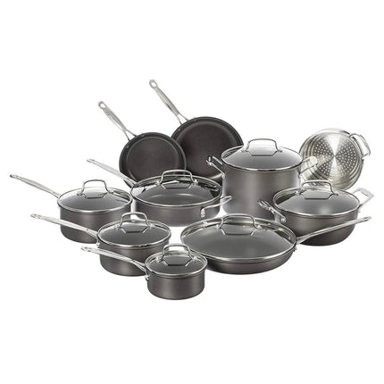 Cuisinart 66-17 Chef’s Classic Nonstick Hard Anodized 17-Piece Cookware Set