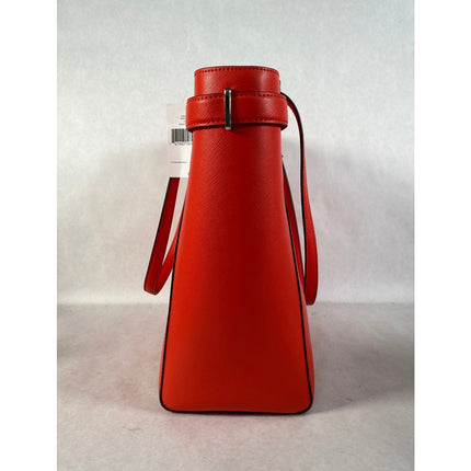 Kate Spade Staci Saffiano Red Leather Laptop Bag — MSRP $429 NWT