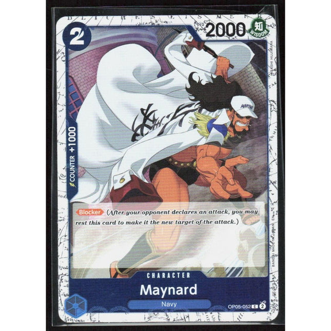 Maynard (Pirate Foil) Premium Booster -The Best- Vol. 2 #OP05-052 Common