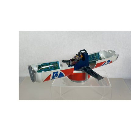 Mattel 1989 Computer Warriors Gridd Pepsi Can Hyper Hoverjet Toy