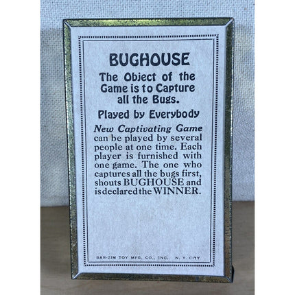 Vintage 1930s Bughouse Dexterity Game