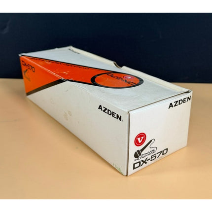 Azden DX-570 Dynamic Microphone Vintage Audio Equipment Untested with Box