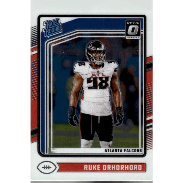 Ruke Orhorhoro 2024 Donruss Optic Stars #287 Atlanta Falcons