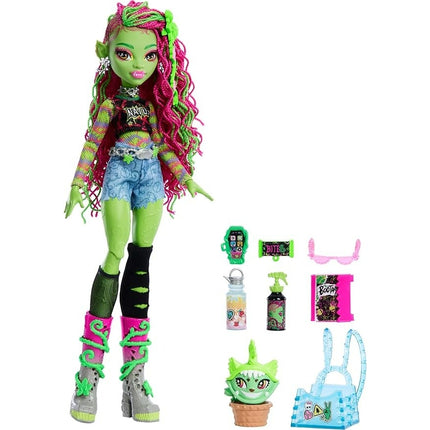 Monster High Venus McFlytrap 12.7" Fashion Doll w/ Accessories NISB MSRP $24.99