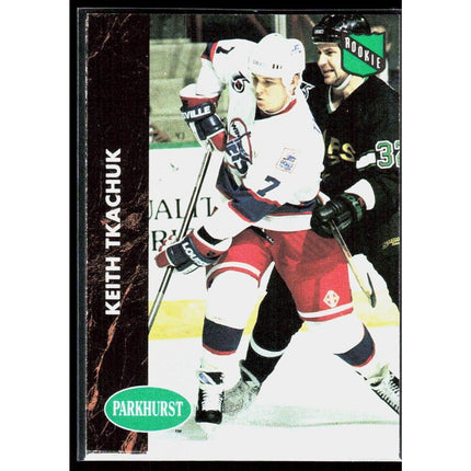 Keith Tkachuk 1991-92 Parkhurst #419 RC Winnipeg Jets