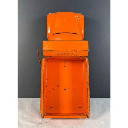 Buddy L Dump Highway Maintenance Truck – Orange Metal Toy