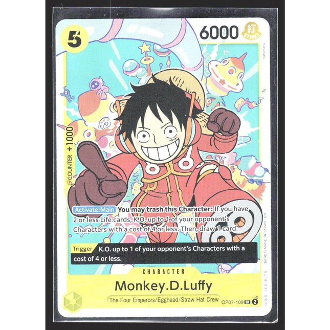 Monkey.D.Luffy (109) 500 Years in the Future #OP07-109 Super Rare