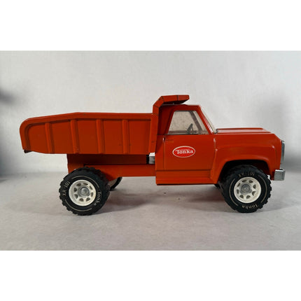 1960s Tonka Pressed Steel Dump Truck – 14" Vintage Toy Truck