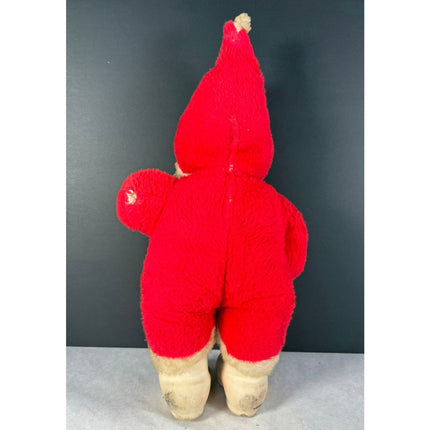 Vintage 1950s Rushton Coca-Cola Santa Claus 18" Rubber Face Plush Doll