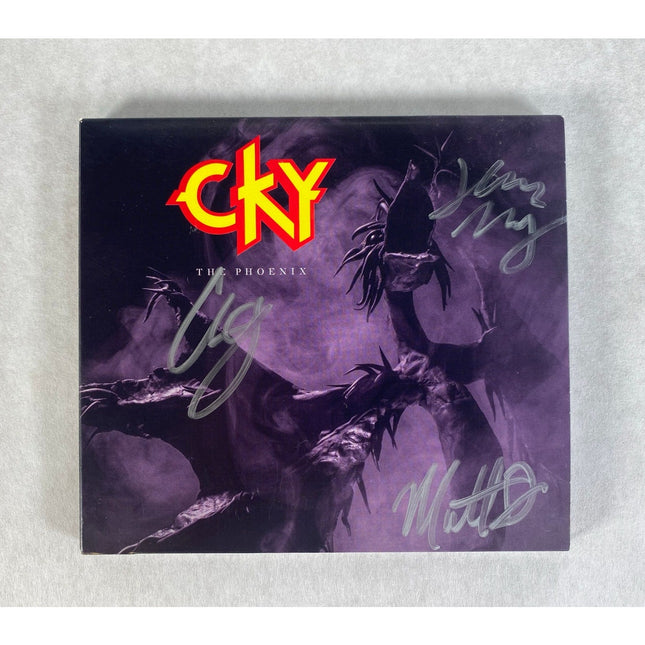 2017 CKY The Phoenix CD Signed by Ginsburg, Margera & Deis – eOne Records