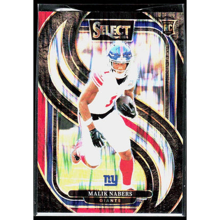 Malik Nabers 2024 Panini Select #116 RC New York Giants