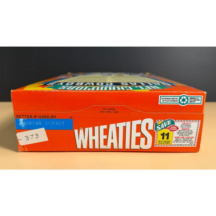 1994 Wheaties Dallas Cowboys Unopened Cereal Box NFL Collectible