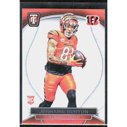 Jermaine Burton 2024 Panini Totally Certified #141 RC Cincinnati Bengals