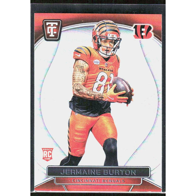 Jermaine Burton 2024 Panini Totally Certified #141 RC Cincinnati Bengals