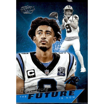 Bryce Young 2024 Panini Encore The Future is Now Blue #3 SN Carolina Panthers