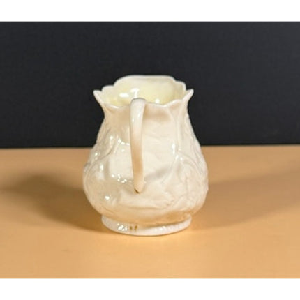 Vintage Belleek Porcelain Creamer 3" Ireland