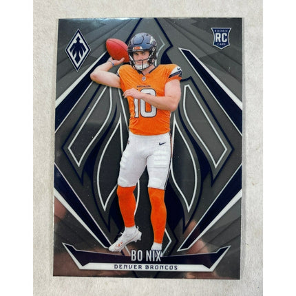 2024 Panini Phoenix Bo Nix Rookie Card #159 Denver Broncos