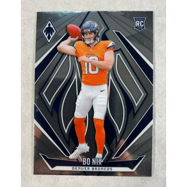 2024 Panini Phoenix Bo Nix Rookie Card #159 Denver Broncos