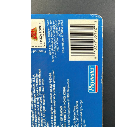 Playmates TMNT Head Droppin’ Mike Action Figure VTG Teenage Mutant Ninja Turtle