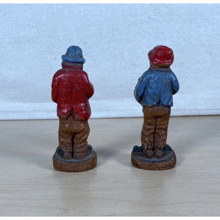 Syroco Hill-Billy’s Clem & Lem Musical Band Figures – 4.5" Vintage Pair