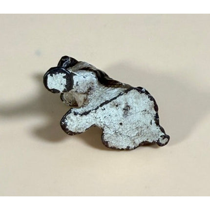 Vintage Hubley Boston Terrier Cast Iron Paperweight Original Paint
