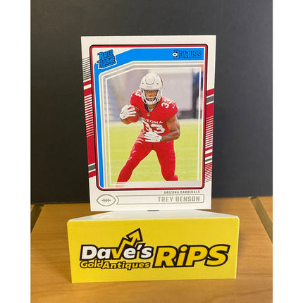 Troy Franklin 2024 Donruss #338 Rated Rookie RC Card Denver Broncos