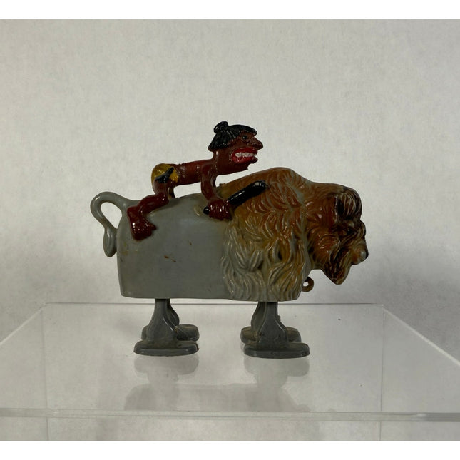 Vintage Louis Marx Co. Pygmy on Buffalo Ramp Walker Hong Kong