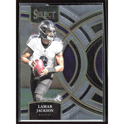 Lamar Jackson 2023 Panini Select #190 Baltimore Ravens