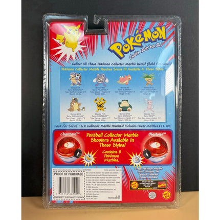 Pokémon #125 Electabuzz Collector Marble Pouch Toy Biz Series 3 Vintage Sealed