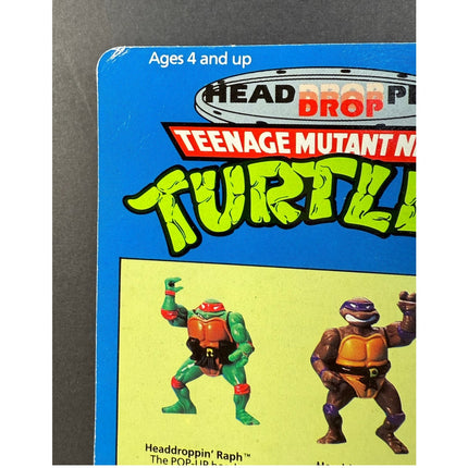 Playmates TMNT Head Droppin’ Mike Action Figure VTG Teenage Mutant Ninja Turtle